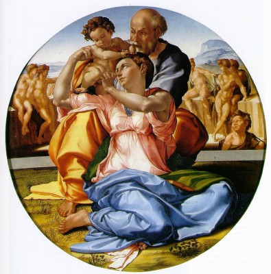 Tondo Doni - tempera su tavola - ca1506 - Michelangelo